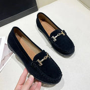 Ballerine Mocassin Femme Noir - Ma boutique