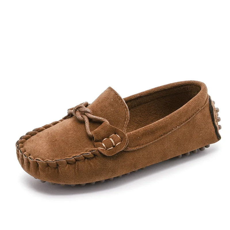 Mocassin Camel Enfant - Ma boutique