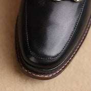 Mocassin À Talon Femme | Escarpin Noir - Mocafina