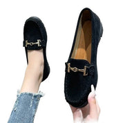 Ballerine Mocassin Femme Noir - Ma boutique