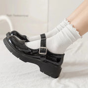 X3 Chaussettes À Volants Femme
