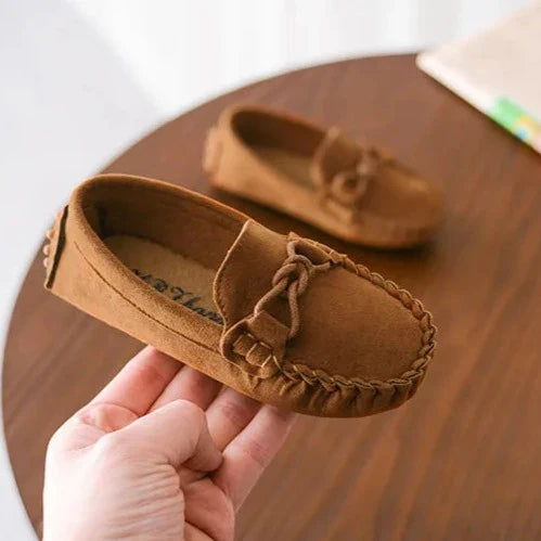 Mocassin Camel Enfant - Ma boutique