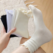 X3 Chaussettes À Volants Femme