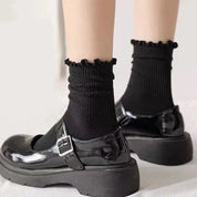 X3 Chaussettes À Volants Femme