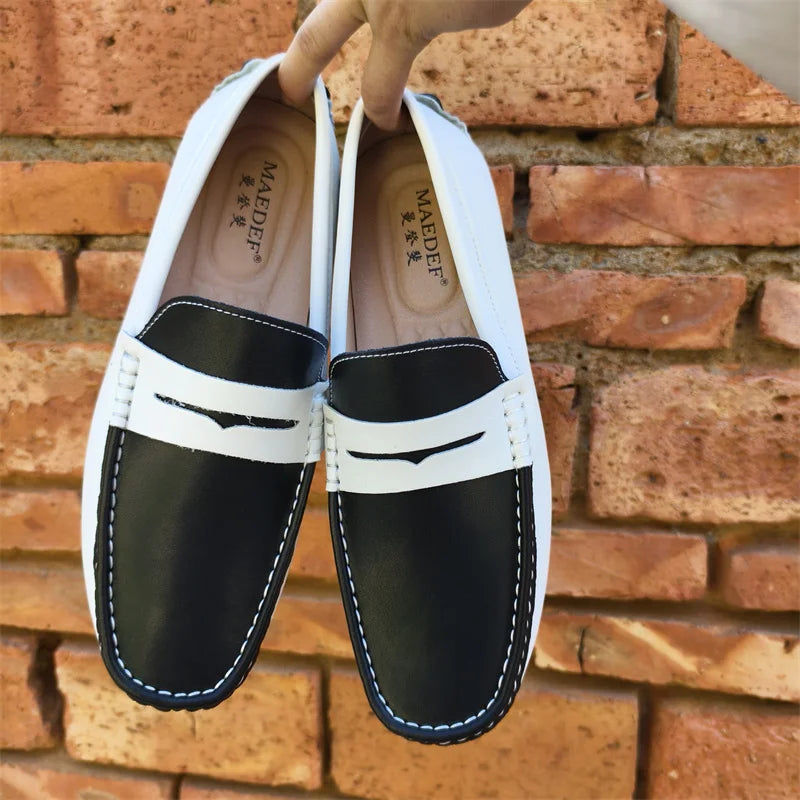 Mocassin Femme Cuir Multicolore - Ma boutique