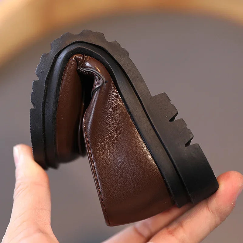 Mocassin Enfant Marron - Ma boutique