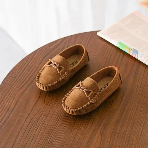 Mocassin Camel Enfant - Ma boutique