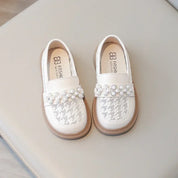 Mocassin Blanc Enfant - Ma boutique