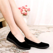 Chaussons Mocassin Femme Noires - Ma boutique