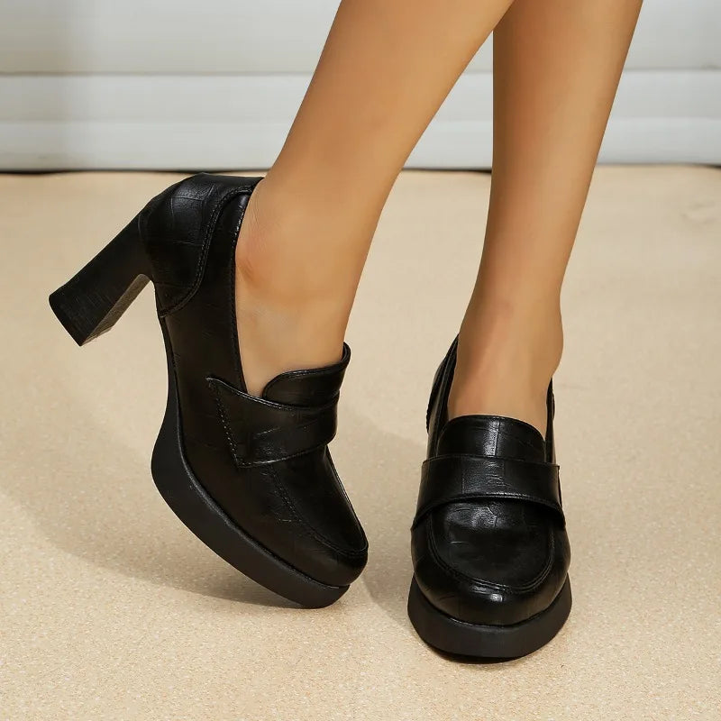 Mocassin À Talon Haut Femme - Ma boutique