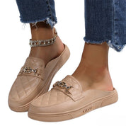 Mocassins Beige Camel Femme
