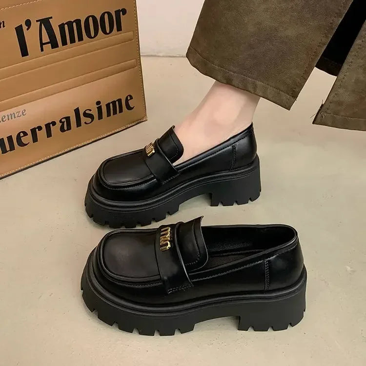 Mocassins À Talon Compensé Femme - Ma boutique