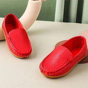 Mocassin Enfant Rouge - Ma boutique