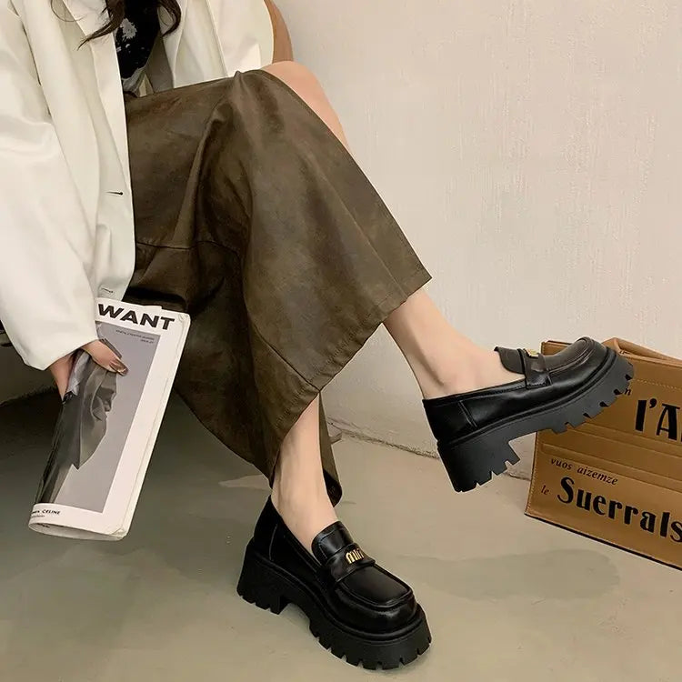 Mocassins À Talon Compensé Femme - Ma boutique