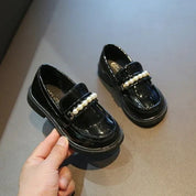 Mocassin Plat À Perle Fille - Ma boutique
