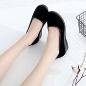 Chaussons Mocassin Femme Noires - Ma boutique