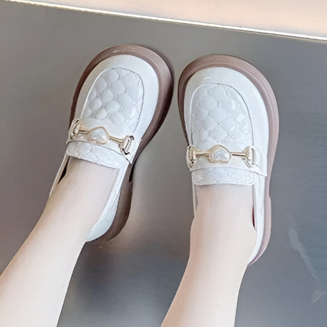 Mocassin Beige Enfant - Ma boutique