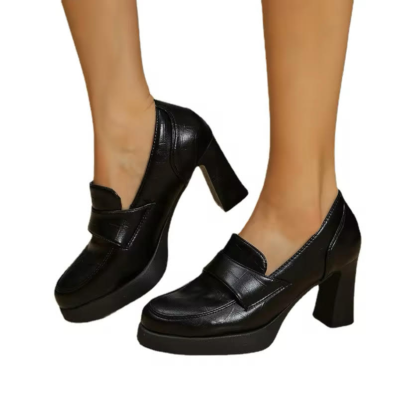 Mocassin À Talon Haut Femme - Ma boutique